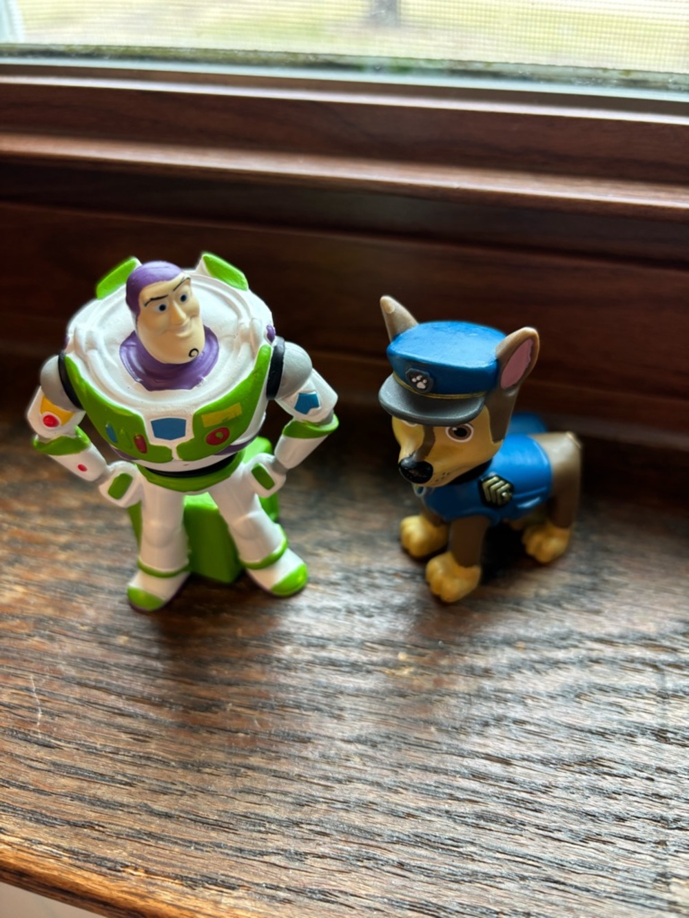Buzz Lightyear & chase paw patrol tonies